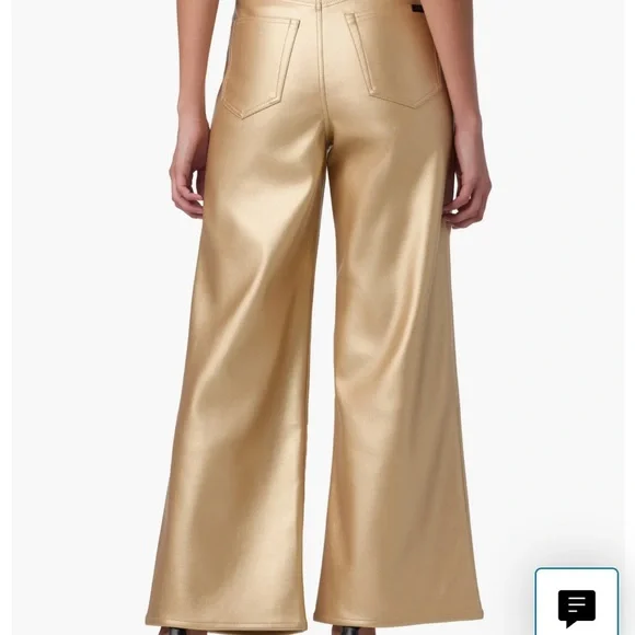 Joe’s Metallic Ankle Wide Jeans 27 - Picture 7 of 8